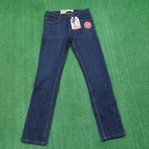 Levis 510 Jeans Boys 12 Regular 26x27 Blue Skinny Super Stretch Denim Youth - A3